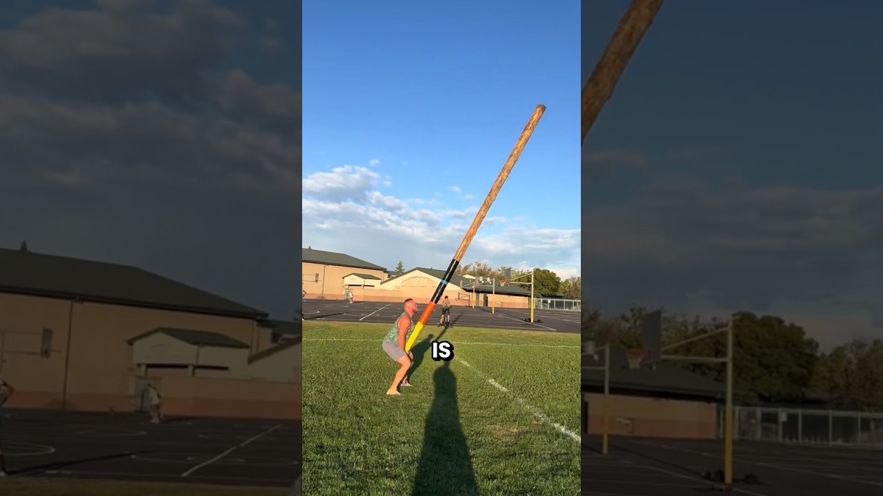 Caber Toss Scotland’s Unique Sport 😲