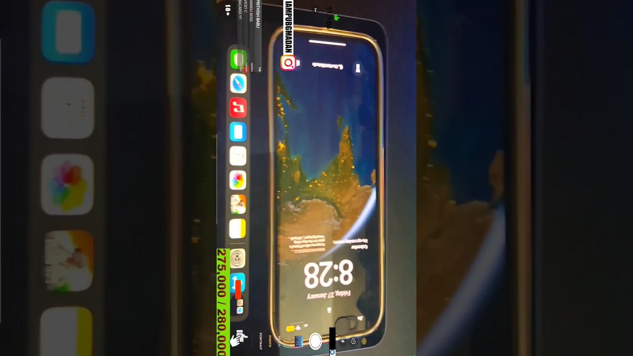 MADAN SHOWING HIS NEW  IPAD 6 AND 13 PRO MAX IN LIVE 