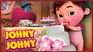 Johny Johny Sí Mamá + Feliz Aniversário 🥳 | Canções E Rimas Infantis, Banana Cartoon Português​​