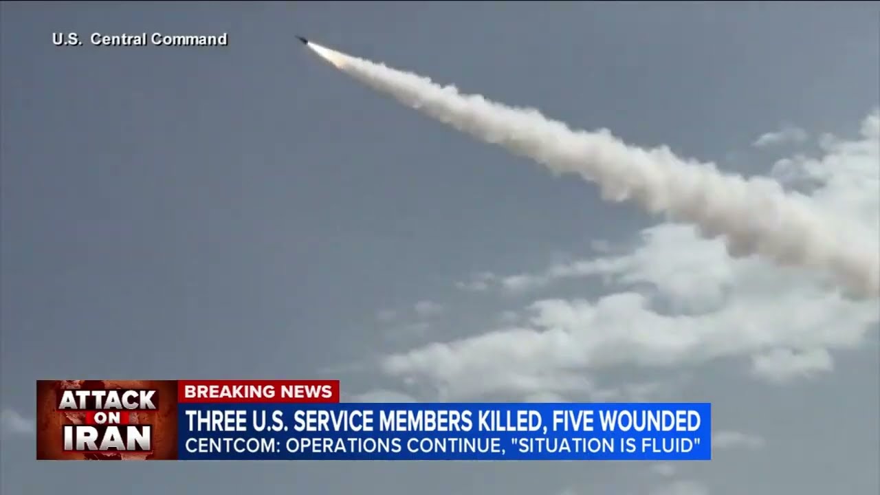 3 US service members killed, 5 'seriously wounded' as part of the attacks on Iran