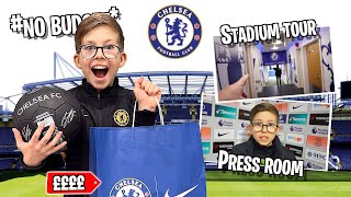 CHELSEA FC STADIUM TOUR! *STAMFORD BRIDGE* + NO BUDGET SHOPPING