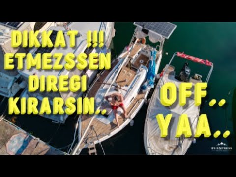 ⁣17.500₺ Yelkenli Aldı Direği Kırıldı Tamire Yardıma Gittik. #Sailing #yelkenli  #sıfırdanhayat