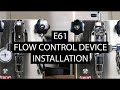 How to Install a Flow Control Device on any E61 Group Espresso Machine | Lelit Mara X