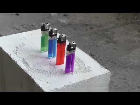 ЧТО ЕСЛИ ПРОЖЕЧЬ ЗАЖИГАЛКИ ОЧЕНЬ МОЩНЫМ ЛАЗЕРОМ в 10000 мВт ?!