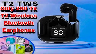 T2 Wireless Bluetooth Earphone Unboxing Video