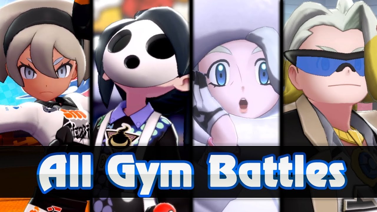 Pokémon Shield Gym Order, Gym Leaders & Types