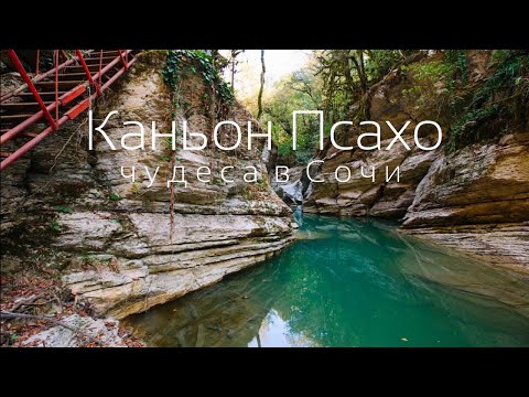 Каньон ПСАХО Как добраться Сочи дорога на КРАСНУЮ ПОЛЯНУ