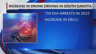 More than 700 DUI arrests by Highway Patrol in South Dakota so far this year