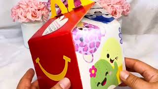 Satisfying ASMR SquishMallows Unboxing: McDonald’s Happy Meal