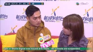 20161020《普通話娛樂新聞報導》鄭俊弘為新歌拍MV