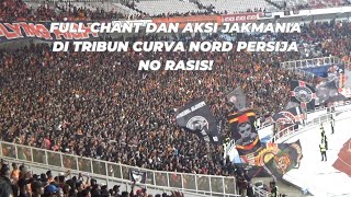 Merinding! Aksi Kompak Jakmania di tribun Curva Nord Persija | Persija vs PSM Bri Liga1 2023/2024