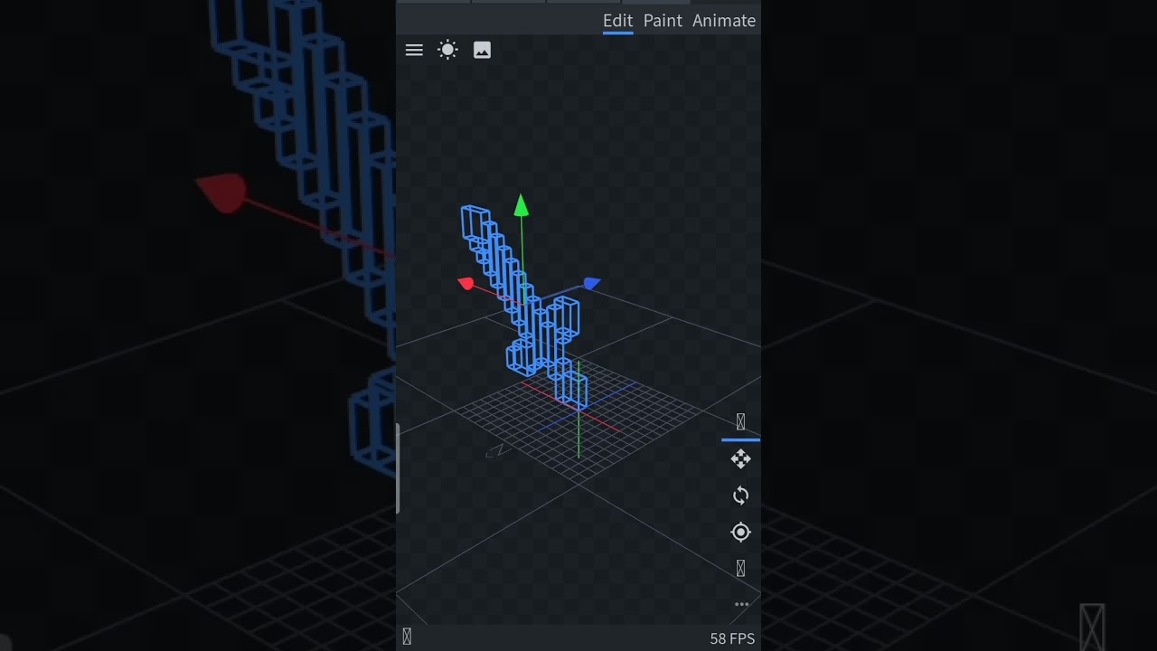 how to make Minecraft sword rig for prisma 3d 