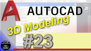 AutoCad 3d Modeling 23 ( Solid Intersect )