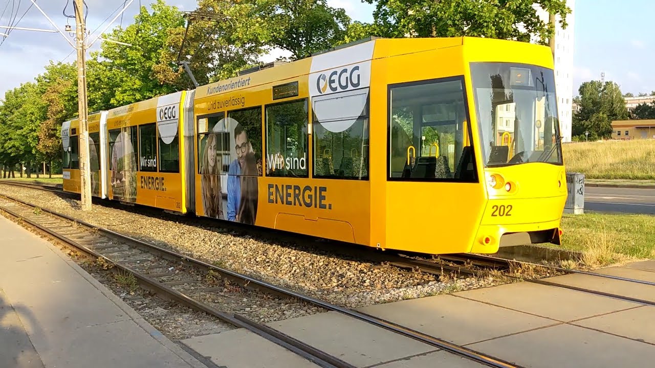 Straßenbahnen – Trams in Gera im Juli 2023