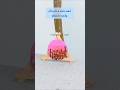3 Easy Mini Canvas Painting Ideas 🌙🌸 | DIY Ice Cream Stick Easel Craft #Shorts