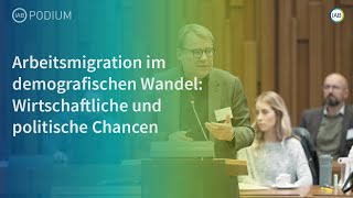 Arbeitsmigration im demografischen Wandel: Wirtschaftliche und politische Chancen