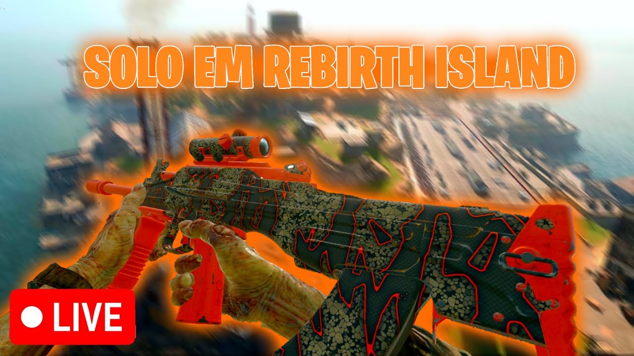 Live - Solo em Rebirth Island | Call of Duty - Warzone - YouTube