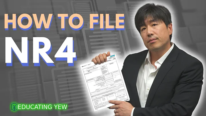 How to file your NR4 Online as an Agent for Non-Resident Landlords - Part 3 of 4