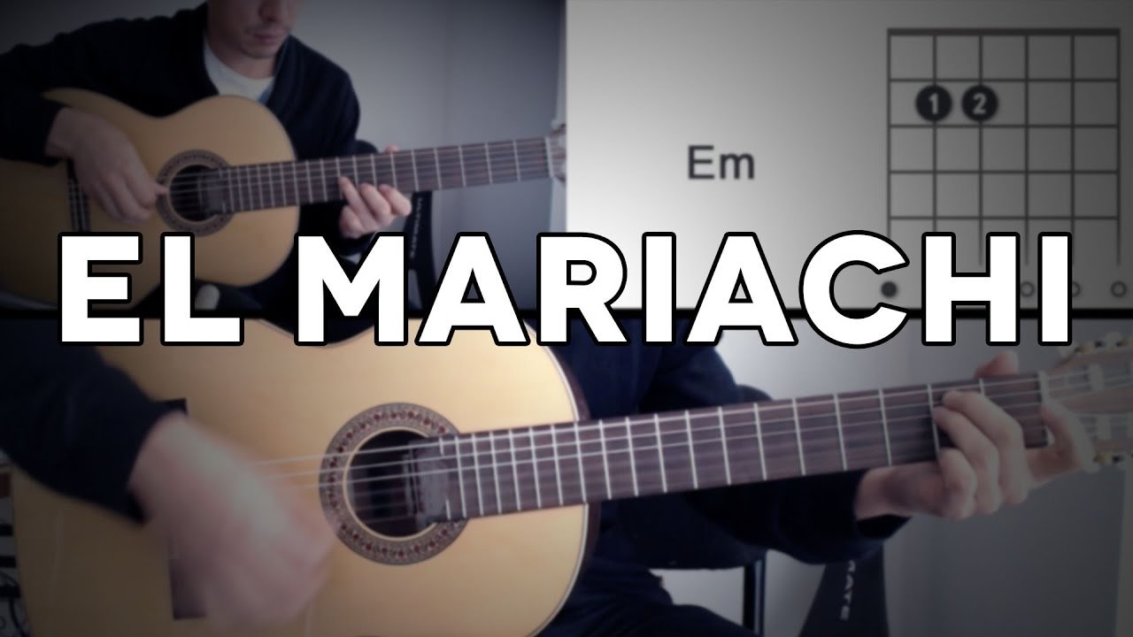 El Mariachi Tutorial Cover   Guitarra Mauro Martinez