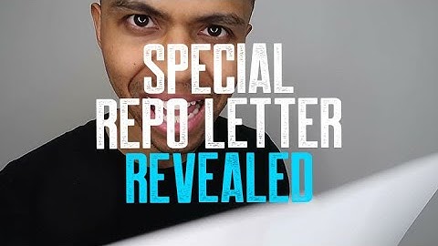 SPECIAL REPO LETTER REVEALED || SECRETS TO REMOVE REPO FROM CREDIT REPORTS || CREDIT REPAIR