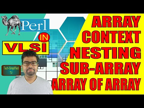 Data Structure in Perl | Array , Context  | Episode-3