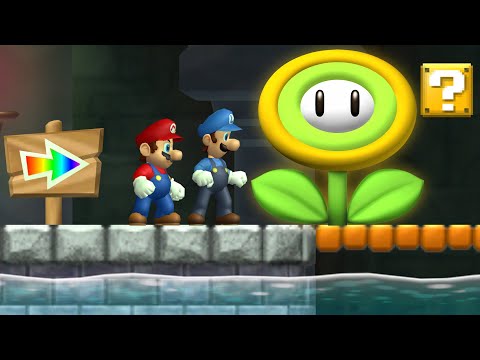 New Super Mario Bros. Wii: Rescue the Princess - 2 Player Co-Op Walkthrough Part 7