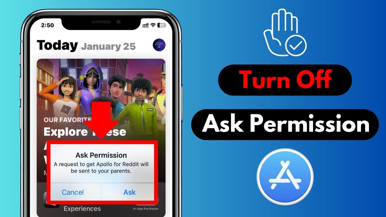 How To Turn Off Ask Permission On App Store (iPhone & iPad) - YouTube