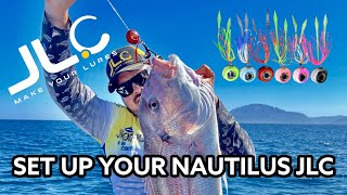 Jigging Lure  SETTING UP  NAUTILUS JLC  Tai Rubber@jlclures7032