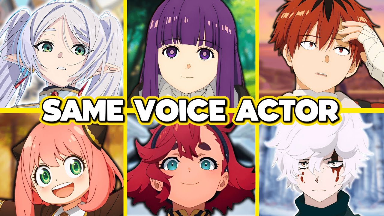 Every Frieren: Beyond Journey's End Season 1 Japanese Voice Actors Most Famous Roles (Part 1)