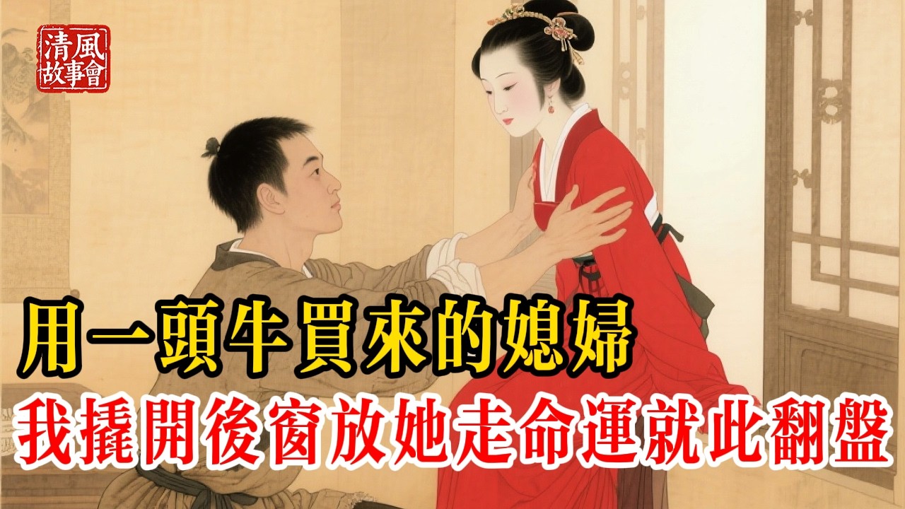 【民間傳奇】撬窗放走「一頭牛換來的媳婦」！消失10年後他竟成將軍殺回村，清算全村惡霸，結局極度舒適！