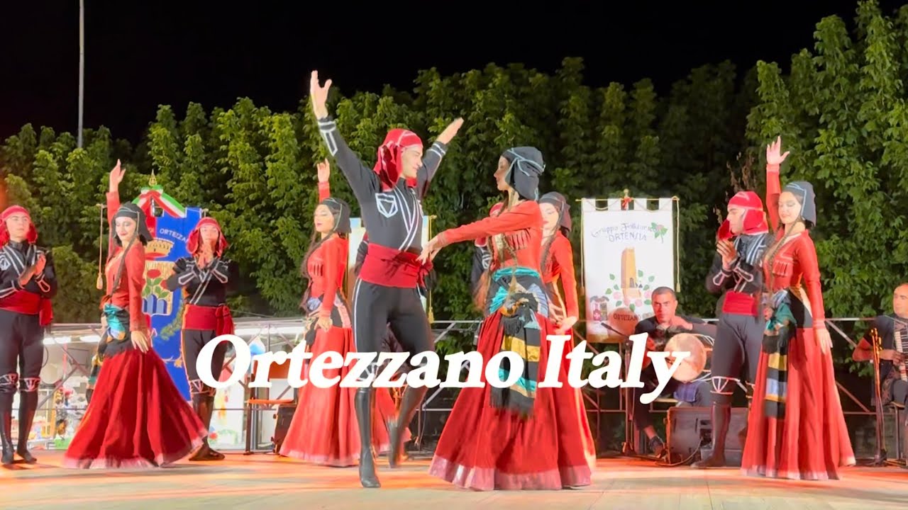 International Folklore Festival | Georgian Dancers | Ortezzano Ep.1