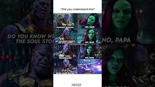 Gamora Vs Thanos The Funniest Twist Ever