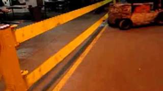 GuardRite Strap Barrier System Impact Examples