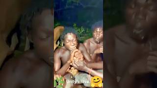 African Tribal Village | Sharing Food, Sharing Hearts 🌿😍 #TribalLife #AfricanVillage‎‎ #shortsvideo