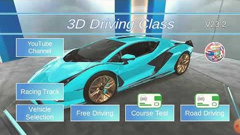 How to enable flying mode of the car Lamborghini sian car in 3D driving class