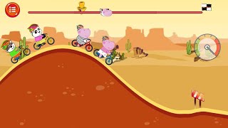 Babybus Gấu Trúc Nhỏ - Câu Chuyện Của Hippo Đua Xe Đạp - BabyTiger for Kids screenshot 2