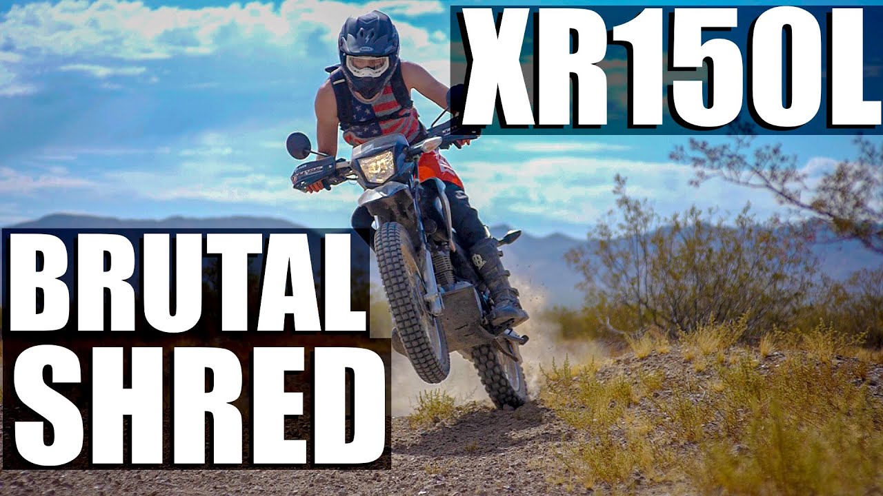 XR150L ASMR - Brutal Shred! (Satisfying Ending)