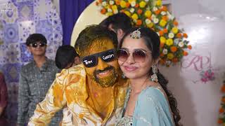 Roshans Haldi Cinematic Highlights 2026 Flash Point Photo Studio Surat