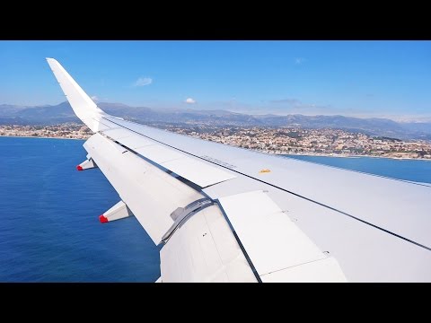 British Airways A320 Approach and Landing at Nice Côte dAzur Airport British Airways A320 Approach and Landing at Nice Côte dAzur Airport