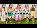 NEW IN ZARA & HM TRY 0N HAUL | Summer 2021 Outfits | KERRY