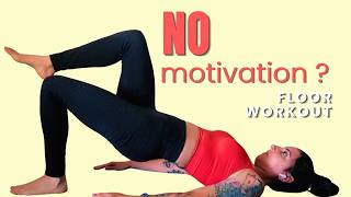 Lazy day? Do THIS 25 min full body workout on the floor