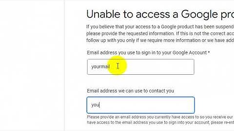 unable to access a google product