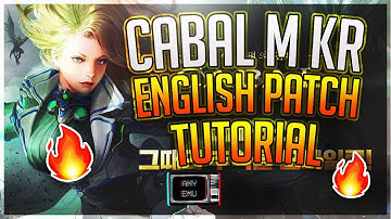 [ROOT] CABAL MOBILE OBT KR [ENGLISH PATCH TUTORIAL] @ GODSKINZ [TH] I IN 4 MINUTES I 100% WORKING