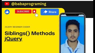 jQuery Sibling, next, nextUntil, prev, prevAll, prevUntil Tutorial in Hindi