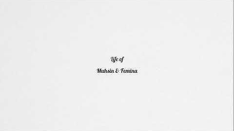 MUHSIN & FEMINA WEDDING VIDEO