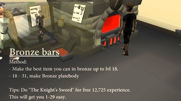Runescape: 1-99 Complete Smithing Guide (Basic, Fastest method, Tricks and Tips)