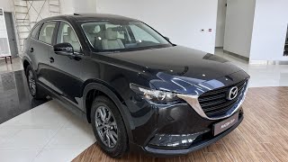 مازدا CX9 2022 اقل درجة ستاندر محرك 4 سلندر تيربو فتحة سقف مقاعد مخمل وارد الشايع والصقر الكويت