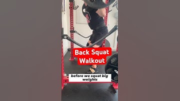 How to Perform the 3 Step Squat Walkout