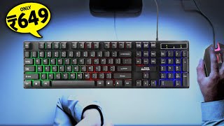 RPM Euro Games RGB Keyboard  Unboxing and Review