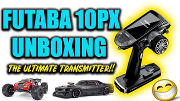 Futaba 10PX 10-Channel R/C Transmitter UNBOXING VIDEO